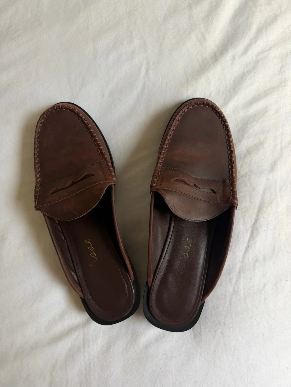 Matisse Tasha Leather Penny Loafer Mule